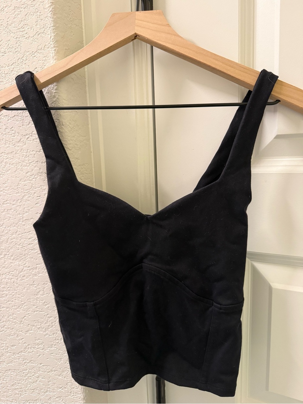 Abercrombie & Fitch Black Bustier Tank Top